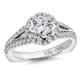 Halo Engagement Ring